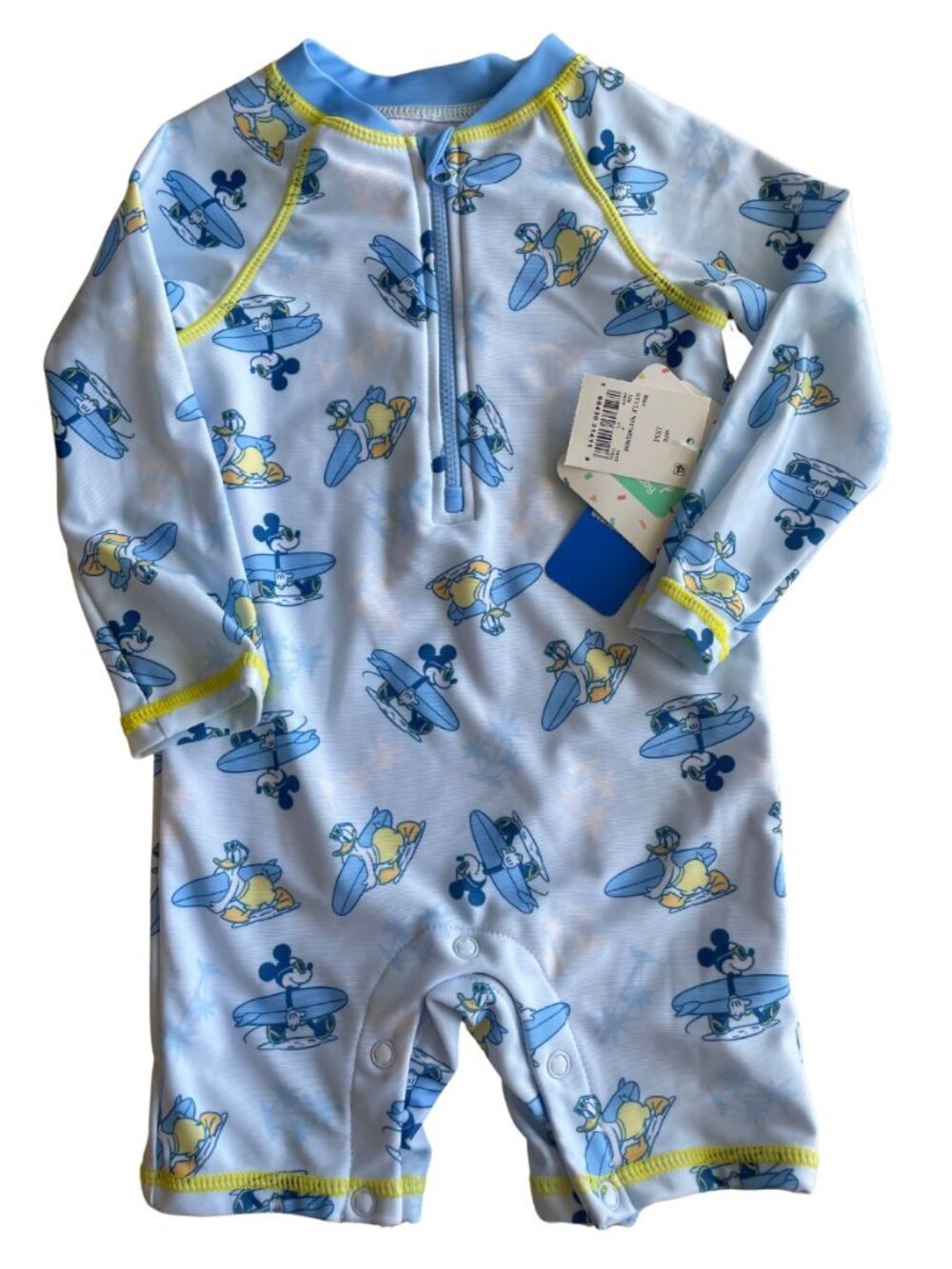 Entire Closet $5! NWT Disney Baby UPF 50 Baby Boy Romper Swimsuit
